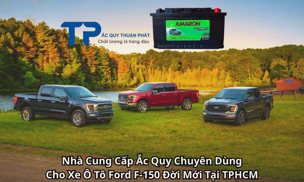 Nhà Cung Cấp Ắc Quy Chuyên Dùng Cho Xe Ô Tô Ford F-150 Đời Mới Tại TPHCM