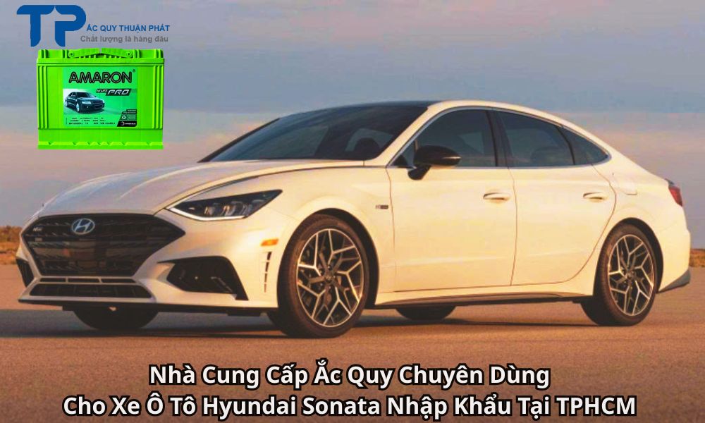 Nhà Cung Cấp Ắc Quy Chuyên Dùng Cho Xe Ô Tô Hyundai Sonata Nhập Khẩu Tại TPHCM