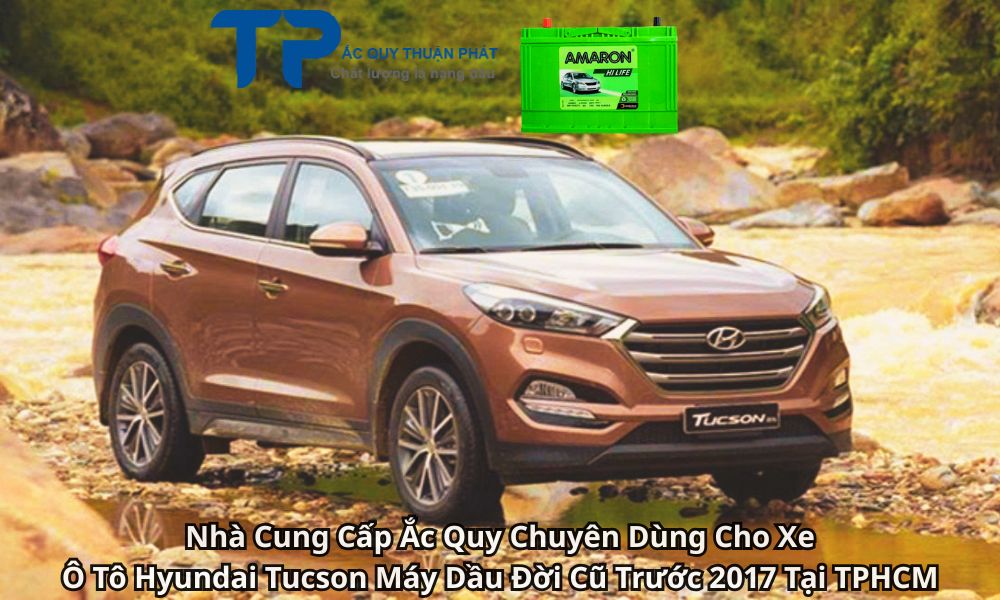Nhà Cung Cấp Ắc Quy Chuyên Dùng Cho Xe Ô Tô Hyundai Tucson Máy Dầu Đời Cũ Trước 2017 Tại TPHCM