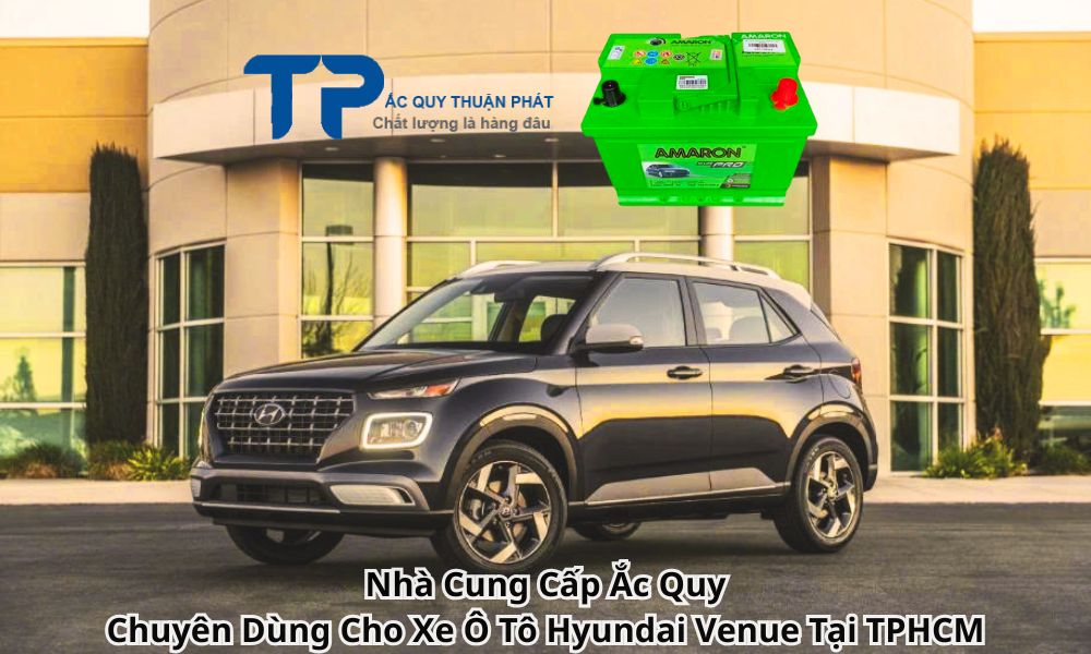 Nhà Cung Cấp Ắc Quy Chuyên Dùng Cho Xe Ô Tô Hyundai Venue Tại TPHCM
