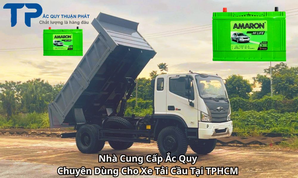 Nhà Cung Cấp Ắc Quy Chuyên Dùng Cho Xe Tải Cầu Tại TPHCM
