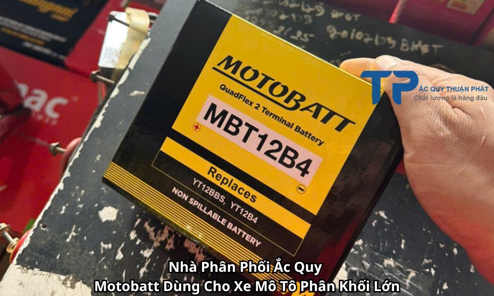 Nhà Phân Phối Ắc Quy Motobatt Dùng Cho Xe Mô Tô Phân Khối Lớn
