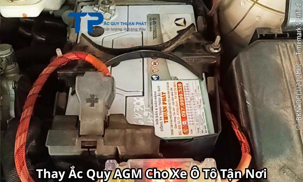 Thay Ắc Quy AGM Cho Xe Ô Tô Tận Nơi