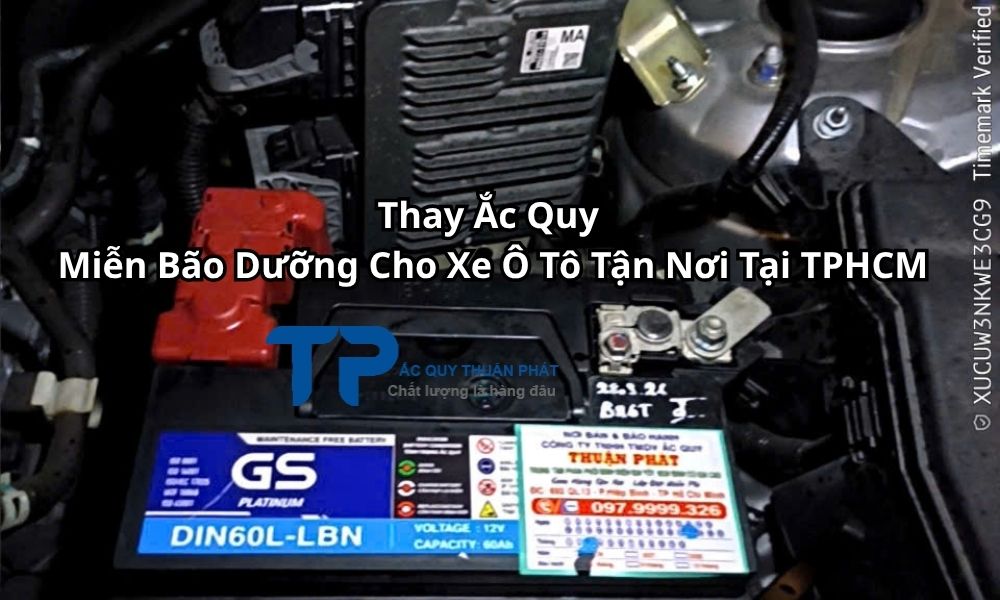 Thay Ắc Quy Miễn Bão Dưỡng Cho Xe Ô Tô Tận Nơi Tại TPHCM