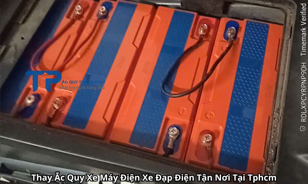 Thay Ắc Quy Xe Máy Điện Xe Đạp Điện Tận Nơi Tại Tphcm