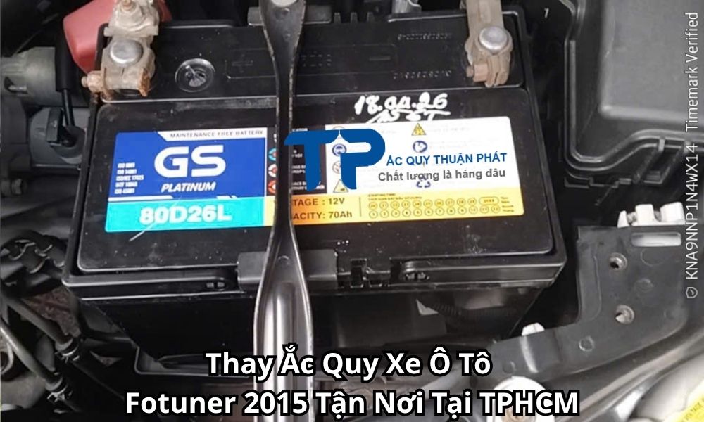 Thay Ắc Quy Xe Ô Tô Fotuner 2015 Tận Nơi Tại TPHCM