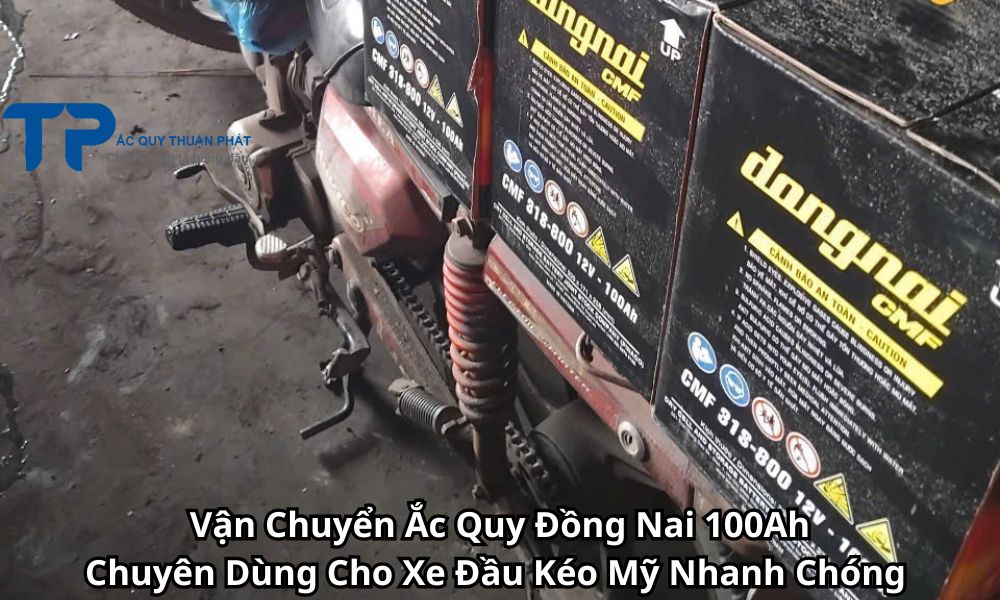 Vận Chuyển Ắc Quy Đồng Nai 100AhChuyên Dùng Cho Xe Đầu Kéo Mỹ Nhanh Chóng
