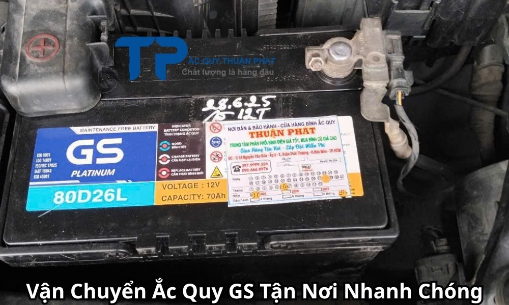 Vận Chuyển Ắc Quy GS Tận Nơi Nhanh Chóng