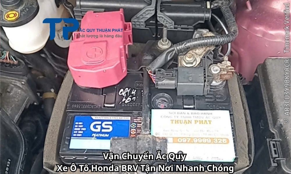 Vận Chuyển Ắc Quy Xe Ô Tô Honda BRV Tận Nơi Nhanh Chóng