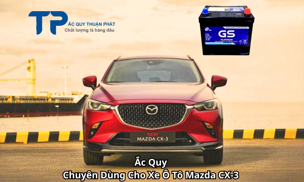 Ắc Quy Chuyên Dùng Cho Xe Ô Tô Mazda CX-3
