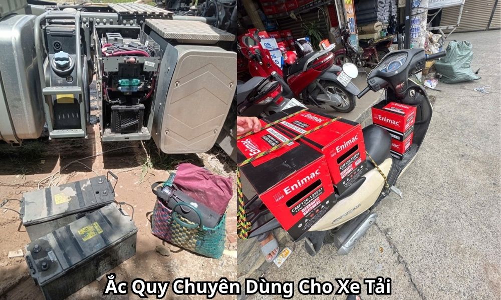 Ắc Quy Chuyên Dùng Cho Xe Tải
