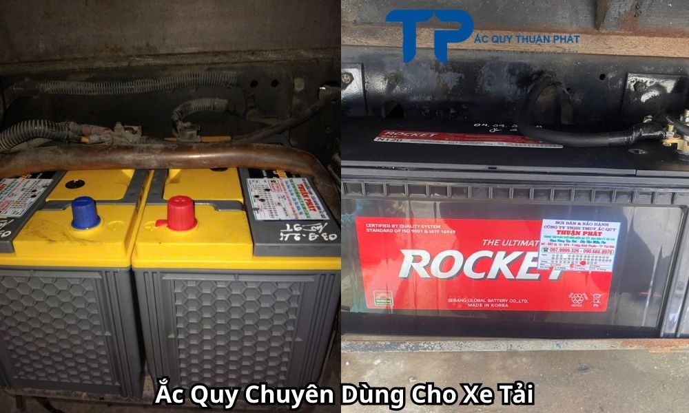 Ắc Quy Chuyên Dùng Cho Xe Tải
