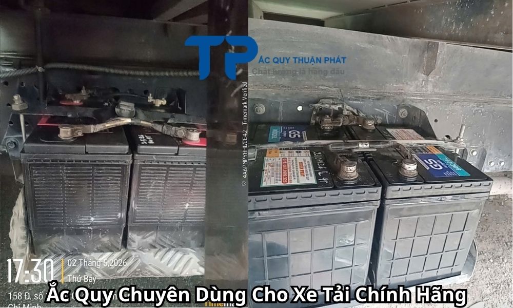 Ắc Quy Chuyên Dùng Cho Xe Tải Chính Hãng