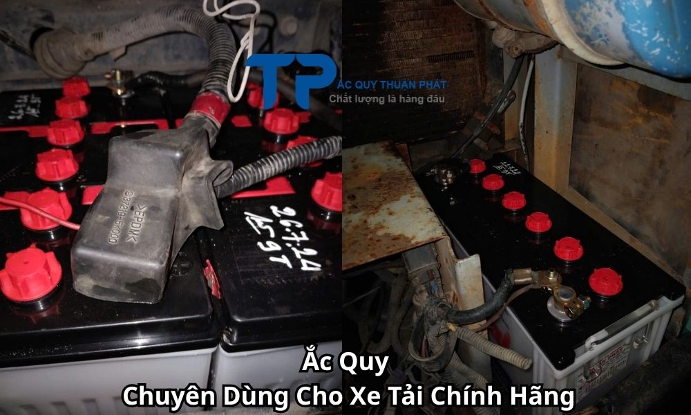 Ắc Quy Chuyên Dùng Cho Xe Tải Chính Hãng