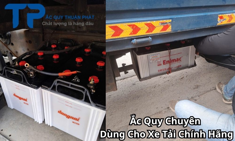 Ắc Quy Chuyên Dùng Cho Xe Tải Chính Hãng