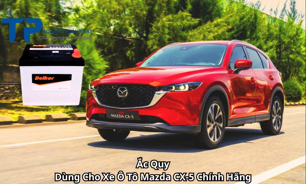 Ắc Quy Dùng Cho Xe Ô Tô Mazda CX-5 Chính Hãng