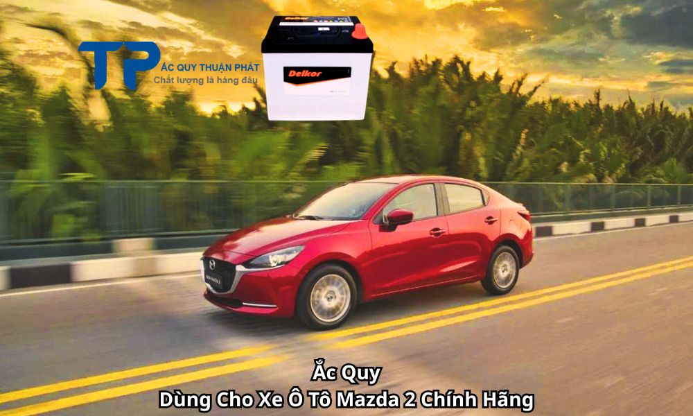 Ắc Quy Dùng Cho Xe Ô Tô Mazda 2 Chính Hãng
