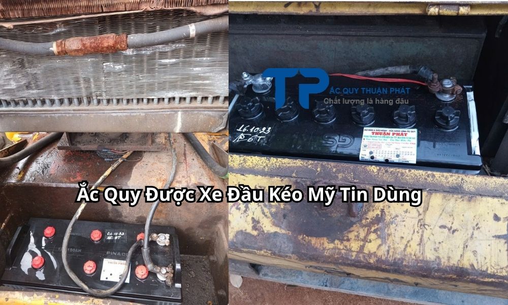 Ắc Quy Được Xe Đầu Kéo Mỹ Tin Dùng