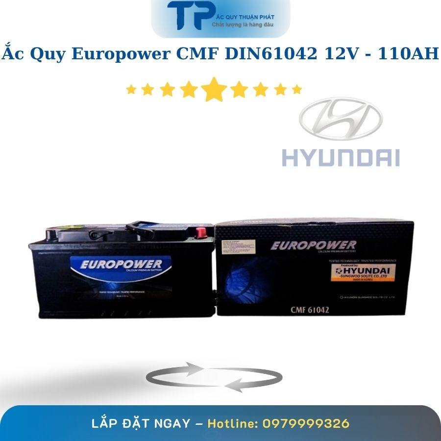 Ắc Quy Europower CMF Din61042 12V-110Ah