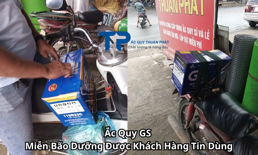 Ắc Quy GS Miễn Bão Dưỡng Được Khách Hàng Tin Dùng