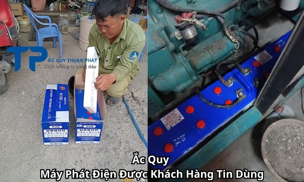 Ắc Quy Máy Phát Điện Được Khách Hàng Tin Dùng