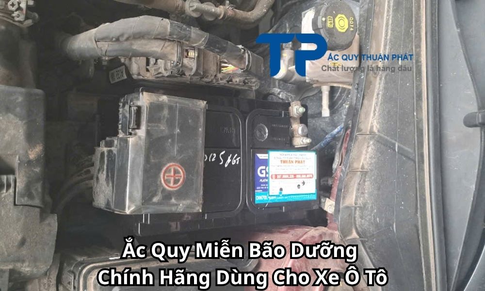 Ắc Quy Miễn Bão Dưỡng Chính Hãng Dùng Cho Xe Ô Tô