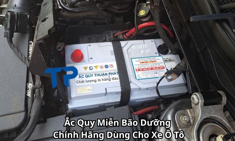 Ắc Quy Miễn Bão Dưỡng Chính Hãng Dùng Cho Xe Ô Tô
