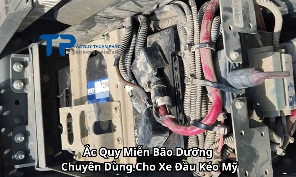 Ắc Quy Miễn Bão Dưỡng Chuyên Dùng Cho Xe Đầu Kéo Mỹ