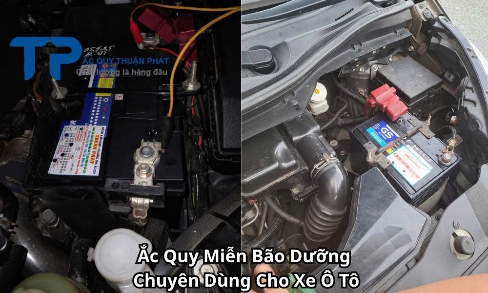 Ắc Quy Miễn Bão Dưỡng Chuyên Dùng Cho Xe Ô Tô