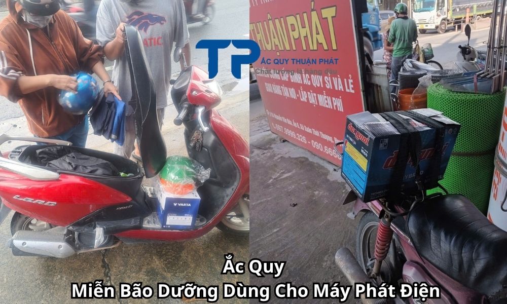 Ắc Quy Miễn Bão Dưỡng Dùng Cho Máy Phát Điện