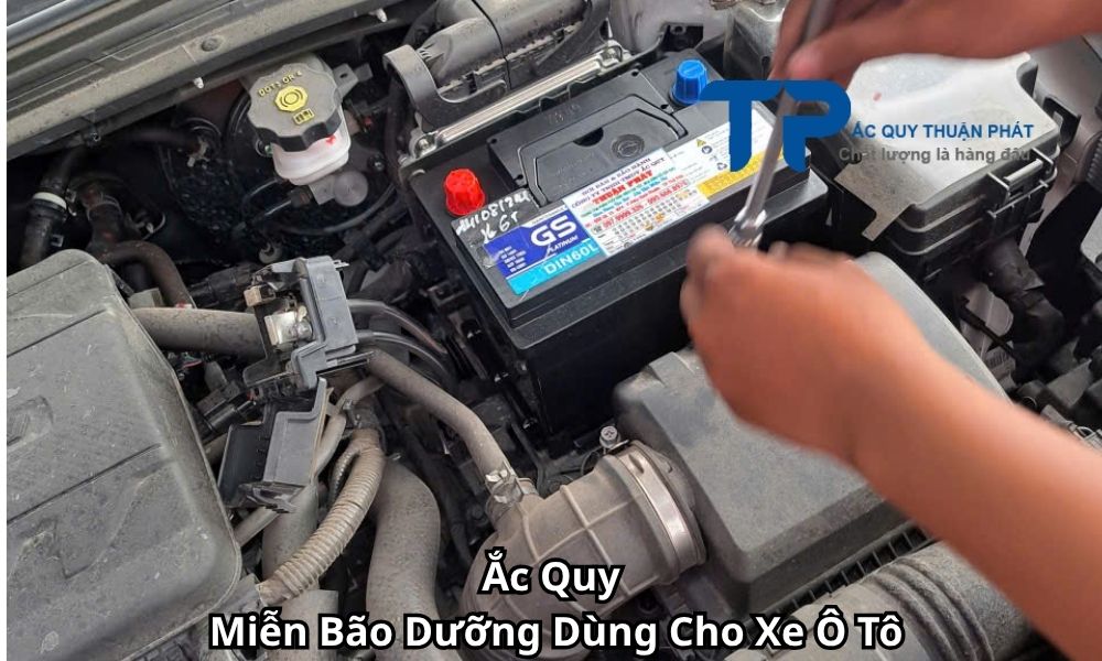 Ắc Quy Miễn Bão Dưỡng Dùng Cho Xe Ô Tô