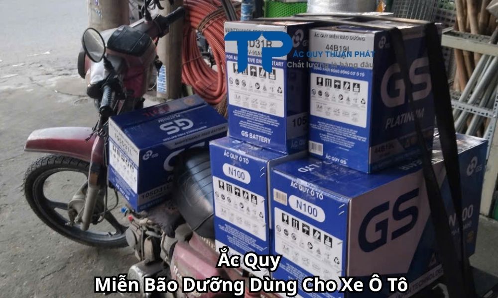 Ắc Quy Miễn Bão Dưỡng Dùng Cho Xe Ô Tô