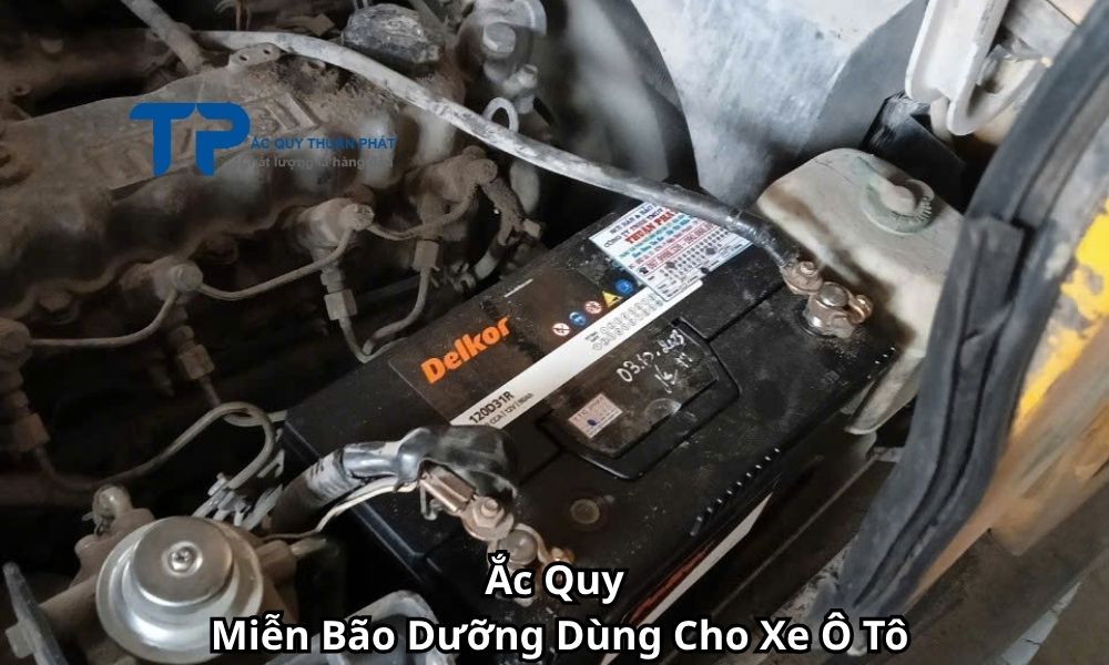 Ắc Quy Miễn Bão Dưỡng Dùng Cho Xe Ô Tô