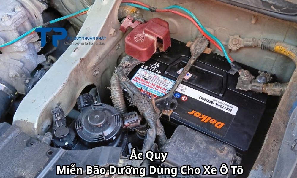 Ắc Quy Miễn Bão Dưỡng Dùng Cho Xe Ô Tô