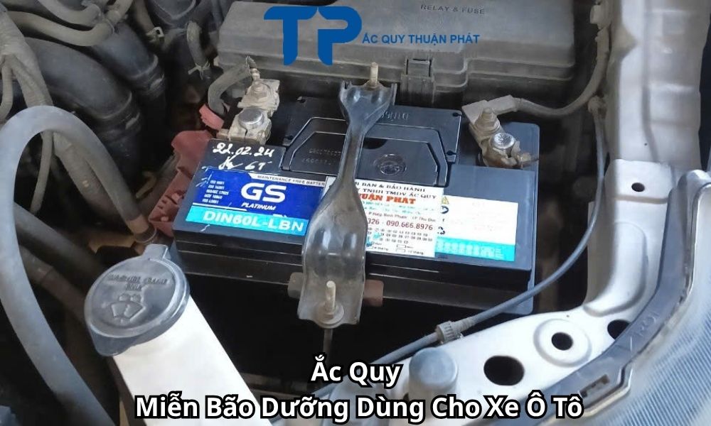 Ắc Quy Miễn Bão Dưỡng Dùng Cho Xe Ô Tô