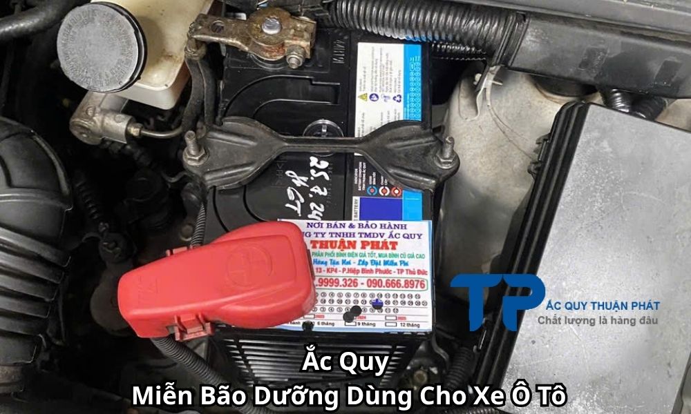 Ắc Quy Miễn Bão Dưỡng Dùng Cho Xe Ô Tô