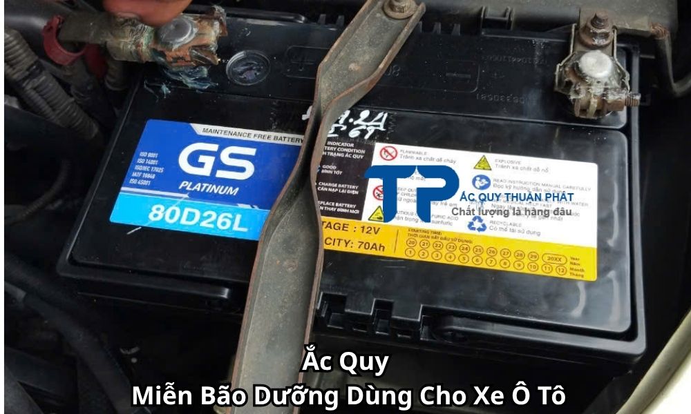 Ắc Quy Miễn Bão Dưỡng Dùng Cho Xe Ô Tô