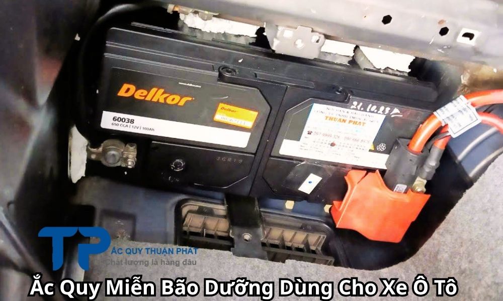 Ắc Quy Miễn Bão Dưỡng Dùng Cho Xe Ô Tô