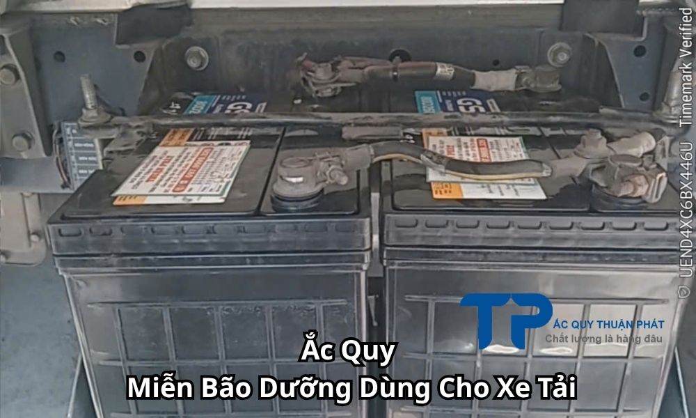 Ắc Quy Miễn Bão Dưỡng Dùng Cho Xe Tải