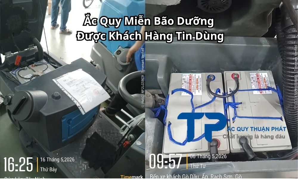 Ắc Quy Miễn Bão Dưỡng Được Khách Hàng Tin Dùng