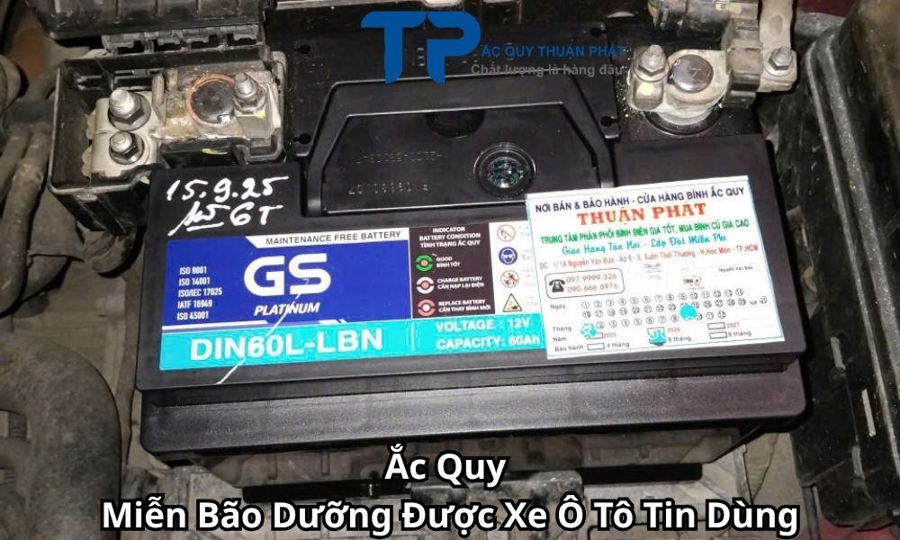 Ắc Quy Miễn Bão Dưỡng Được Xe Ô Tô Tin Dùng