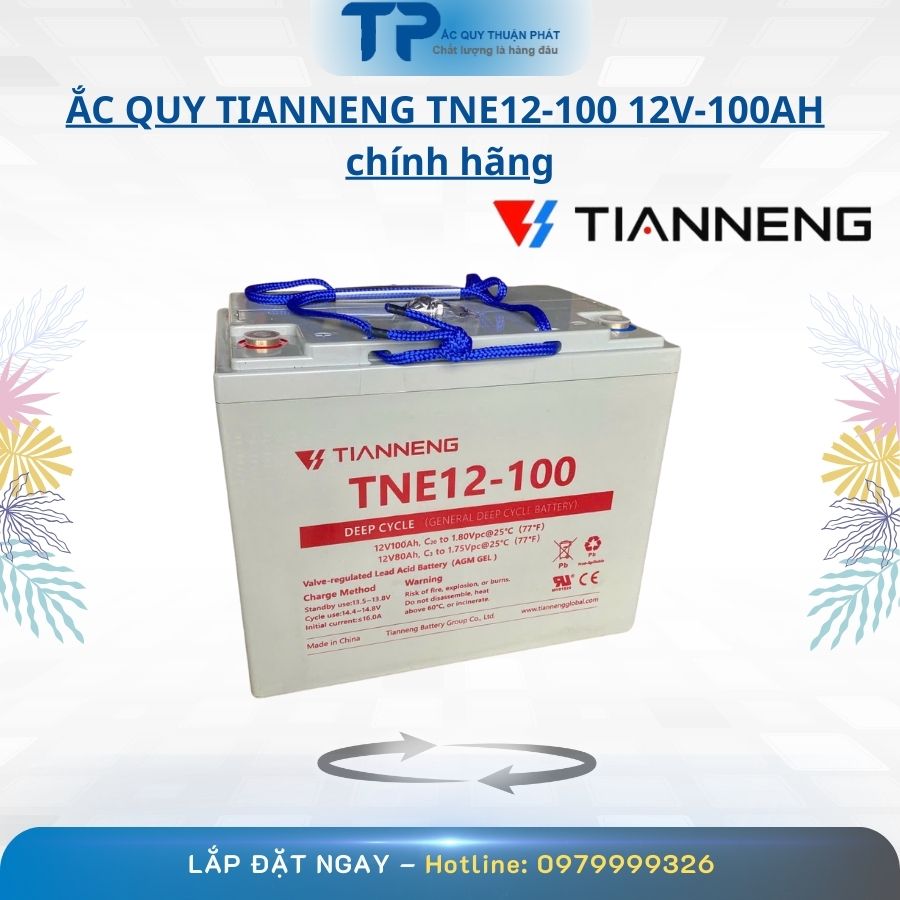 Ắc Quy Tianneng TNE12-100 12V - 100AH chính hãng