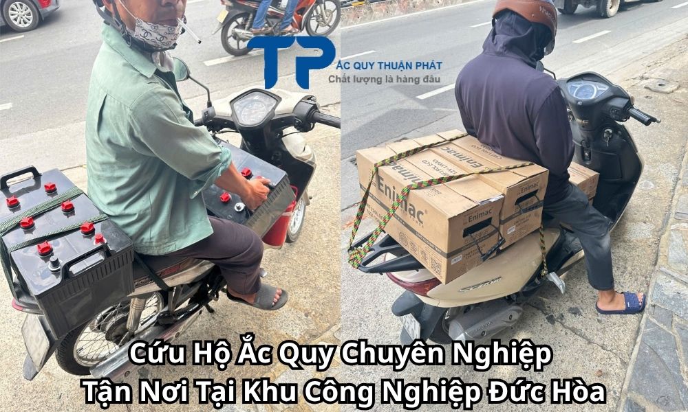 Cứu Hộ Ắc Quy Chuyên Nghiệp Tận Nơi Tại Khu Công Nghiệp Đức Hòa