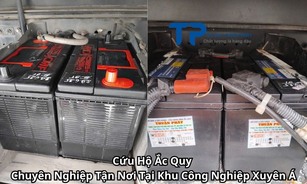 Cứu Hộ Ắc Quy Chuyên Nghiệp Tận Nơi Tại Khu Công Nghiệp Xuyên Á