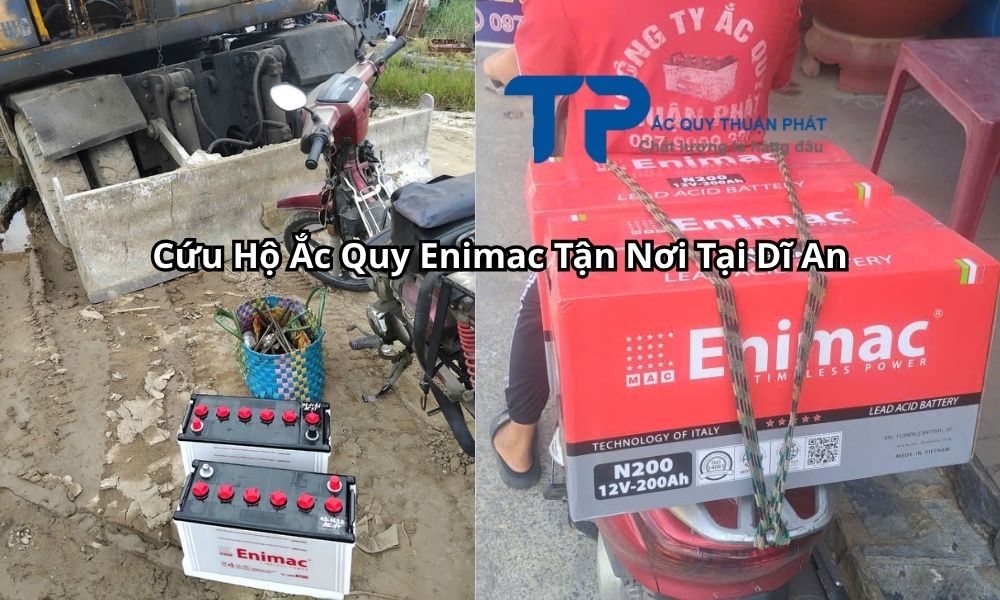 Cứu Hộ Ắc Quy Enimac Tận Nơi Tại Dĩ An