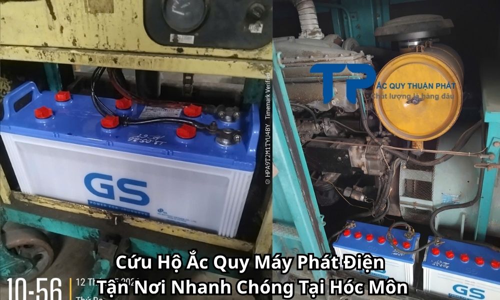Cứu Hộ Ắc Quy Máy Phát Điện Tận Nơi Nhanh Chóng Tại Hóc Môn