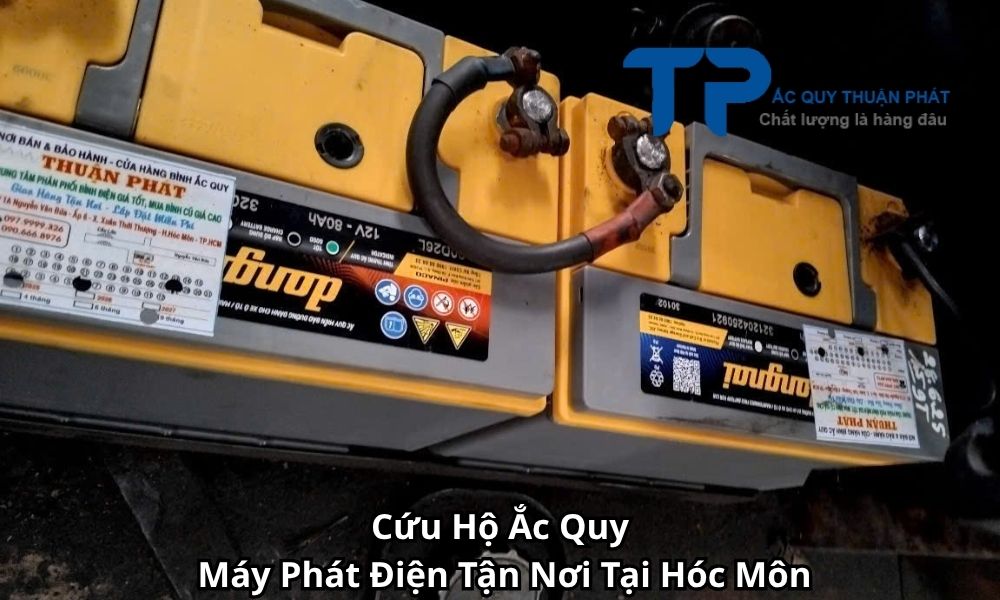 Cứu Hộ Ắc Quy Máy Phát Điện Tận Nơi Tại Hóc Môn
