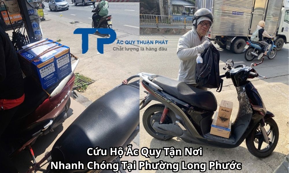 Cứu Hộ Ắc Quy Tận Nơi Nhanh Chóng Tại Phường Long Phước