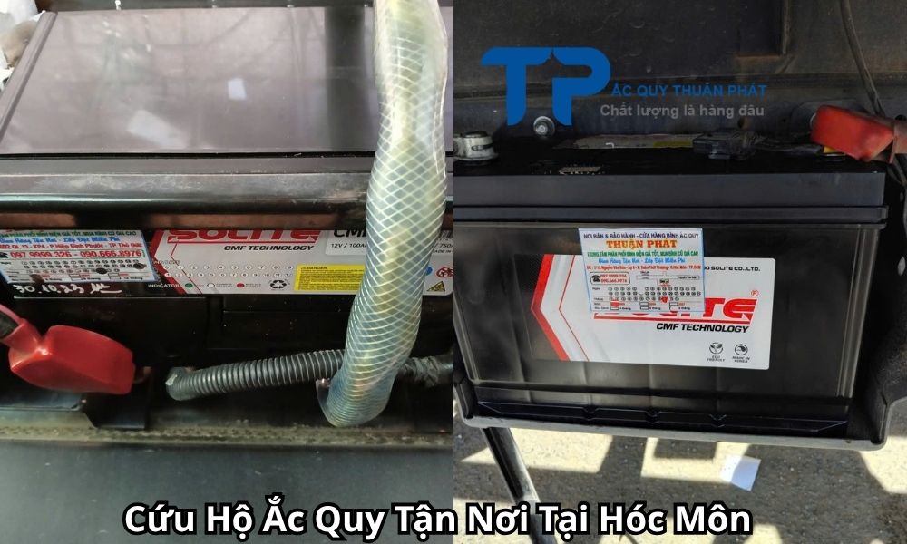 Cứu Hộ Ắc Quy Tận Nơi Tại Hóc Môn