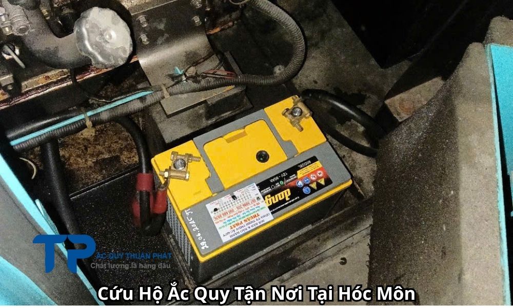 Cứu Hộ Ắc Quy Tận Nơi Tại Hóc Môn